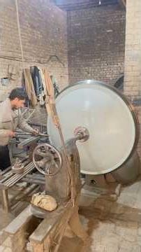 Steel Work : Building a Satellite Dish in Minutes #shorts #metal #makingshorts