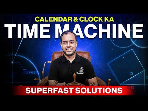 DAY-14 | Calendar & Clock ka 'Time-Machine'! 🗓️ Superfast Solutions | RRB JE Maths & GATE Aptitude
