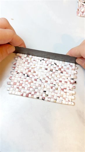 Let’s make a checkered slab together ✨ . . . #polymerclayearrings #polymerclay #polymerclayslab #checkeredslab #clayearrings #polymerclayjewelry #handmadeearrings #handmadejewelry #handmadegifts #pink #pinkpinkpink #pinklove | Tera Clay