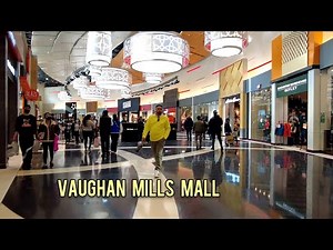 Vaughan Mills Mall Shopping Center Canada Walking Tour April 2022