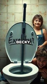 Locked in a Bathroom Escape Room?! Excalibur Plunger Fails! 🚽🗝️