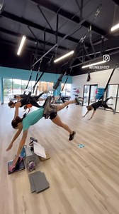 Exercise but with aerial stunts 💫How does Bungee Fitness work? Bungee fitness is a fun and effective way to work out. You wear a harness connected to bungee cords, which support your weight and reduce impact on your joints. This means you can jump, run, and squat with less strain on your knees and back. The cords also add resistance, making your exercises more challenging and engaging multiple muscle groups for a full-body workout! Overall, bungee fitness is a high-intensity, low-impact, enjoya