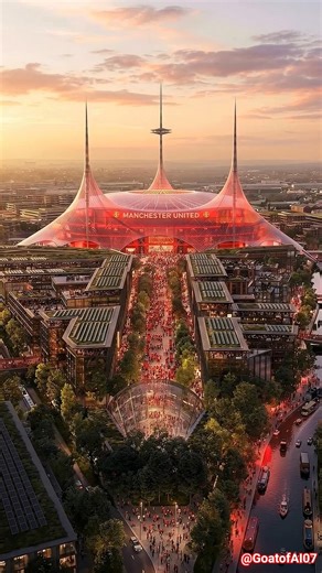 Imagine Manchester United Playing Here🤩‪@manutd‬‪@ONEMUFC‬ #oldtrafford#viral#foryou#india