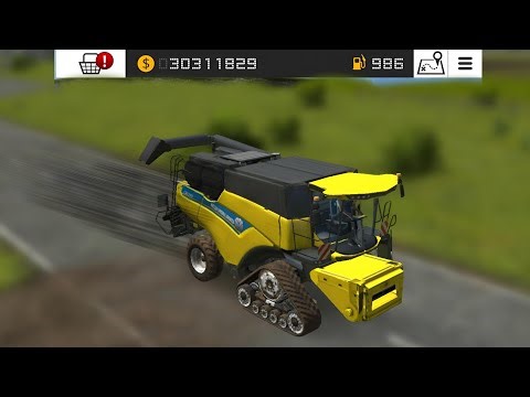 Check The Speed Of New Holland Harvester In Fs 16 | Farming Simulator 16 Gameplay #fs18 