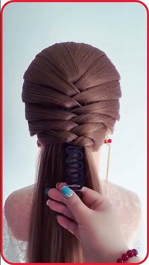 Beautiful French Braid Hairstyle Using Hair Braiding Tool