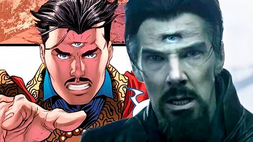 Why Doctor Strange Gets A Third Eye At The End Of Multiverse Of Madness