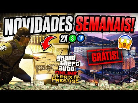 SEMANA DE MALUCO PRA GANHAR MUITO DINHEIRO!!! - NOVIDADES SEMANAIS no GTA ONLINE (19/11/2025)