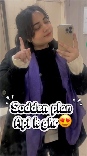 Sudden plan api k ghr 😍| ab active rahunge 🌝#farahayaz #farazaziz #video