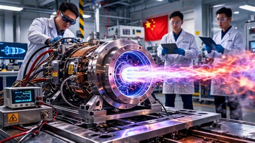 Chinese plasma jet engine prototype tests alternative aircraft propulsion
