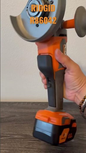 RIDGID R86042 angle grinder #ridgidtools #powertools #anglegrinder