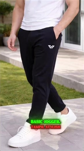 Basic Jogger, tampil stylish dan nyaman setiap hari! Desain modern dengan bahan lembut dan stretch, dilengkapi zipper adjustable yang praktis. Cocok untuk olahraga maupun santai. Upgrade gaya kamu sekarang dengan Basic Jogger!”