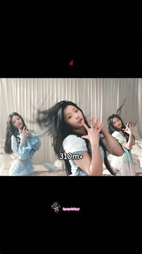top 10 most viewed 5th gen mvs #babymonster #illit #kpop #fyp #trend #choom #mv #kpopnini18 #trend