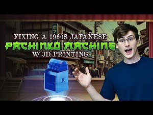 Restoring a 1960s Japanese Pachinko Machine with 3D Printing