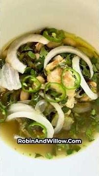 Brothy Chili with Tomatillo and Greens