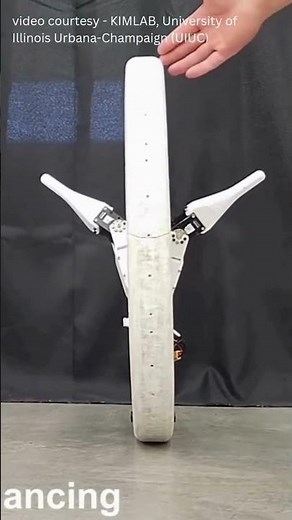This Robot Balances On A Single Wheel Like Magic