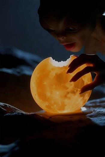 This Alien Fruit Glows When You Bite It 😲 #alienfruit #satisfying #trending