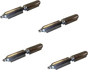Weld-On 4" Stainless Steel Bullet Hinge (4)