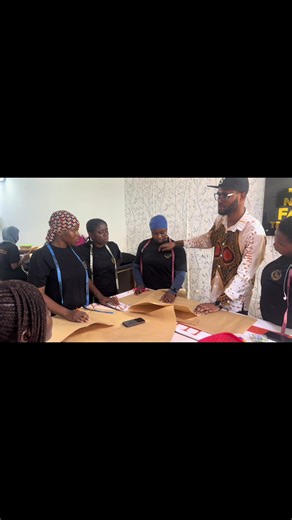 Regular Pattern Drafting Class at Nii Mettle Ghana