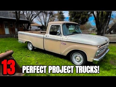 13 Perfect Project Trucks You Can Restore, Build, or Flip