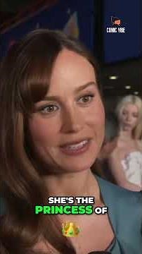 Brie Larson Is a Huge Nintendo Fan 🎮✨ #brielarson #nintendo #mario