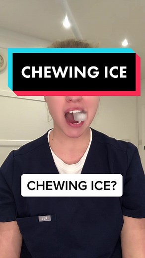 The story of the ice chewer #icechewing #fyp #dentaladvice #lgbtq #learnontiktok