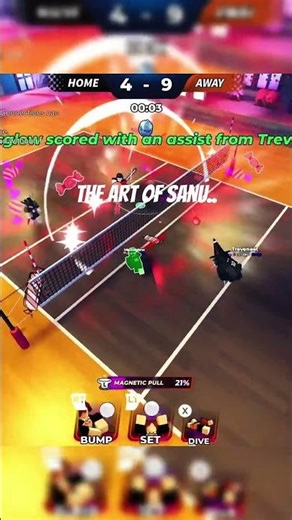 The art of sanu..🥀 #roblox #gaming #vbl #haikyuu #haikyuulegends