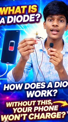 What is a Diode? ⚡How does a diode work in real life🤔#diode #electronics #howdiodeworks #engineering