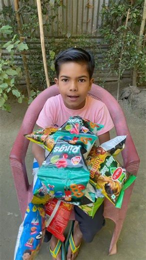 Wow mujhe kitne sare chip’s mila 🥰#comedy #viral #shorts