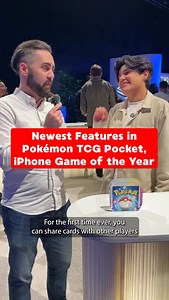 Pokémon TCG Pocket has won iPhone Game of the Year in the 2025 App Store Awards by @apple! I got a chance to chat with the team about some of the newest updates that you’ll definitely want to check out. Congratulations to the TCG Pocket team on the incredible achievement! And thank you Apple for the invite to the App Store Awards Showcase. #pokemon #pokemontcgpocket #iphone | Super Duper Dani