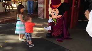 1.1K reactions · 503 shares | OMG! He is so excited about meeting Mickey Mouse for the very first time! Cuteness overload! <3 | Rumble | Facebook