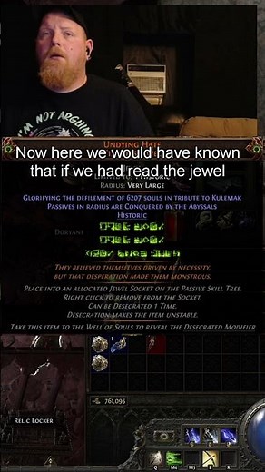 Undying Hate timeless Jewel Exploded #gaming #Twitch #deadeye #live #jewel #timeless #undying #poe2