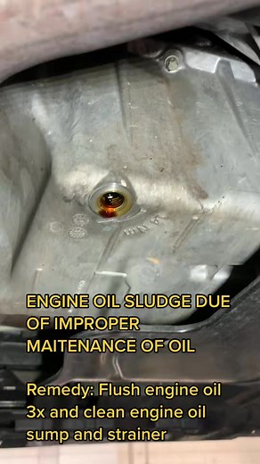 3.4K views · 15 reactions | Engine oil sludge #tiktok #automotive #mechanic | Engine Sludge Removal | Facebook