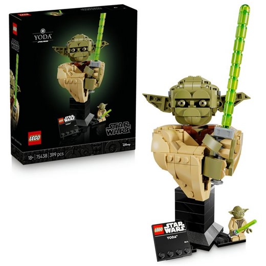 Buy LEGO Star Wars Yoda Bust Model Kit for Adults 75438 PREORDER | LEGO | Argos