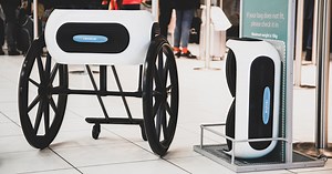 revolve air is a foldable wheelchair that even fits cabin baggage