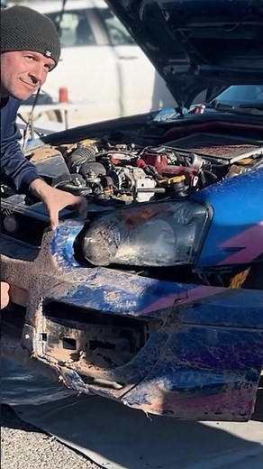 This is how my CAR ENDED UP after the RALLY 😱 SUBARU IMPREZA STI
