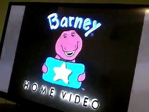 Opening To A To Z With Barney 2001 VHS