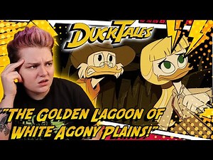 GOLDIE!?!?~ Ducktales 1x15 "The Golden Lagoon of White Agony Plains!" REACTION!