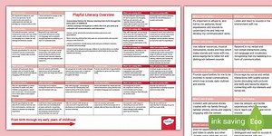 Realising the Ambition Playful Literacy Overview