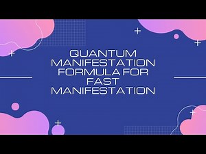 Fast Manifestation Using Quantum Manifestation Code
