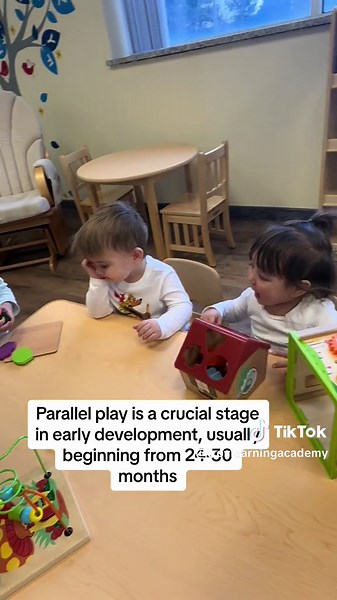 Learning through parallel play at Troy Academy! #childcare #michigan #daycare #developmentalmilestones #education #parallelplay #school #troy