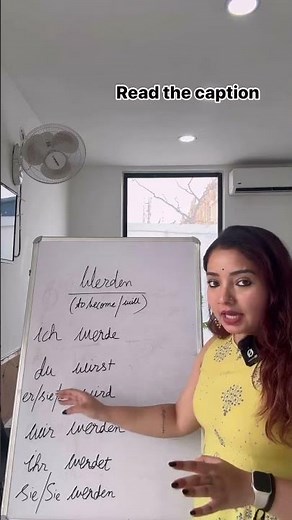 ➡️“Werden” is a German verb that is highly essential in various grammatical constructions.