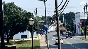 Train crashes into 18-wheeler stuck on railroad tracks