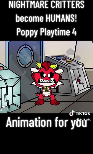 Nightmare Critters Transform in Poppy Playtime 4 Animation