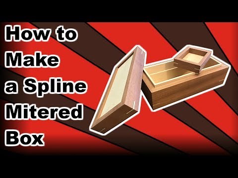 How to Make a Spline Mitered Box
