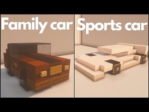 Minecraft: 5 Car Designs