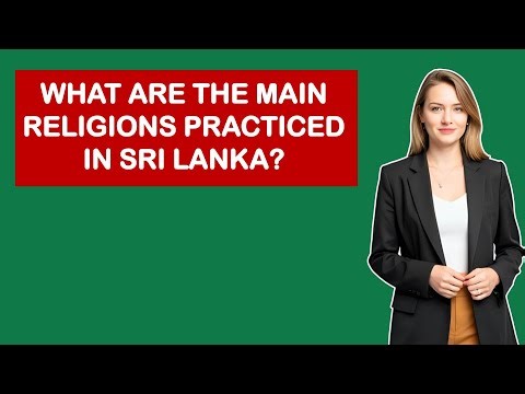 What Are The Main Religions Practiced In Sri Lanka?