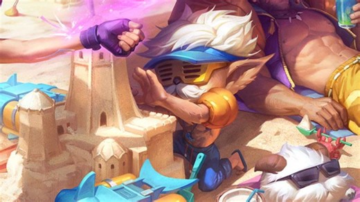 【Howling Abyss 嚎哭深渊】【Pool Party Heimerdinger系列泳池派对 泳池派对 黑默丁格】