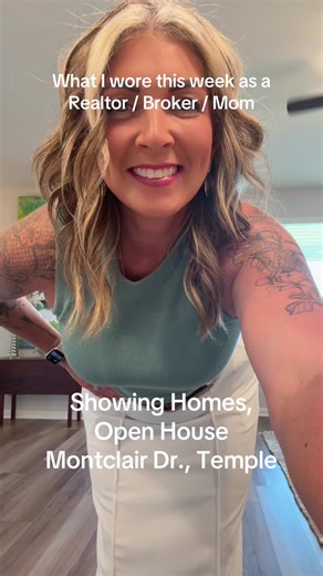 What I wore in a week of Real Estate! From open houses, showing and staging homes, to enjoying my kids summer break!! #texasluxerealty #realtorlife #realtormom #ootdinspo
