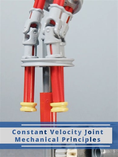 Constant Velocity Joint - Mechanical Principles with LEGO #satisfying #stem #engineering #lego #legotechnic