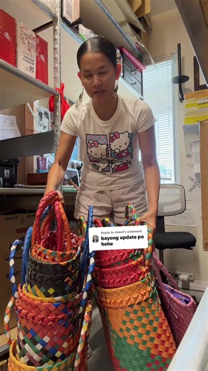 Bayong Bags: Filipino Boss Mamalanlan Handmade Market Bag